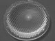 10 와트 둥근 명확한 LED 광학적인 Plano 볼록 렌즈 38 Mm 60 도